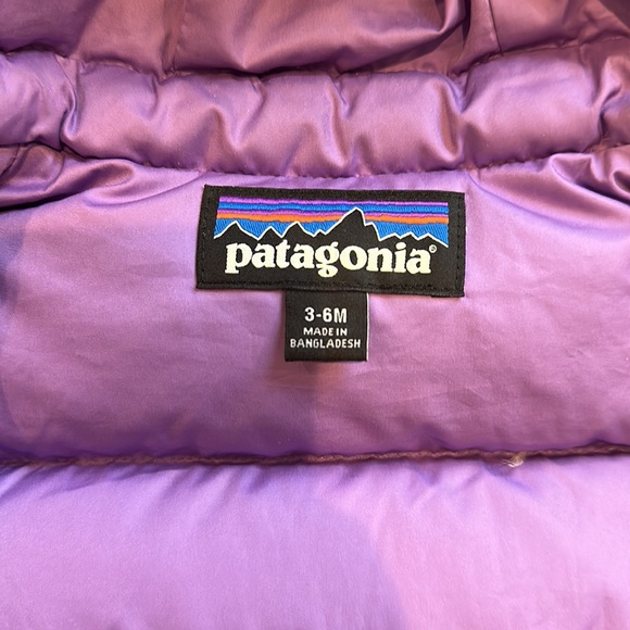 Patagonia Baby Hi-Loft Down Sweater Hoody - Picture 4 of 6